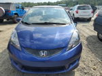 2009 Honda Fit Sport Blue vin: JHMGE87429S056173