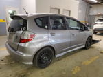 2009 Honda Fit Sport Gray vin: JHMGE87449S013874