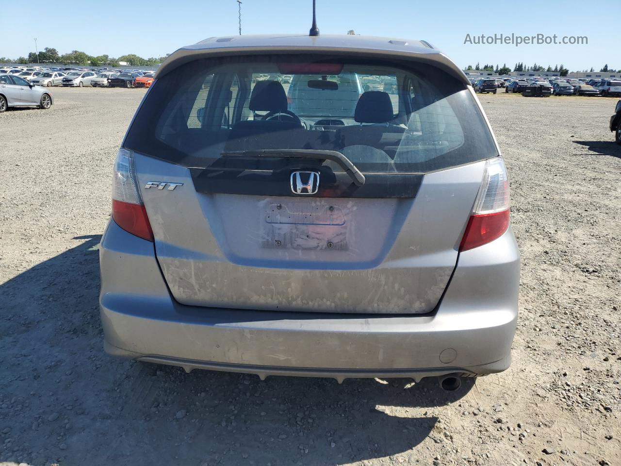 2009 Honda Fit Sport Gray vin: JHMGE87459S060296