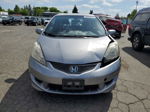 2009 Honda Fit Sport Gray vin: JHMGE87469S021572