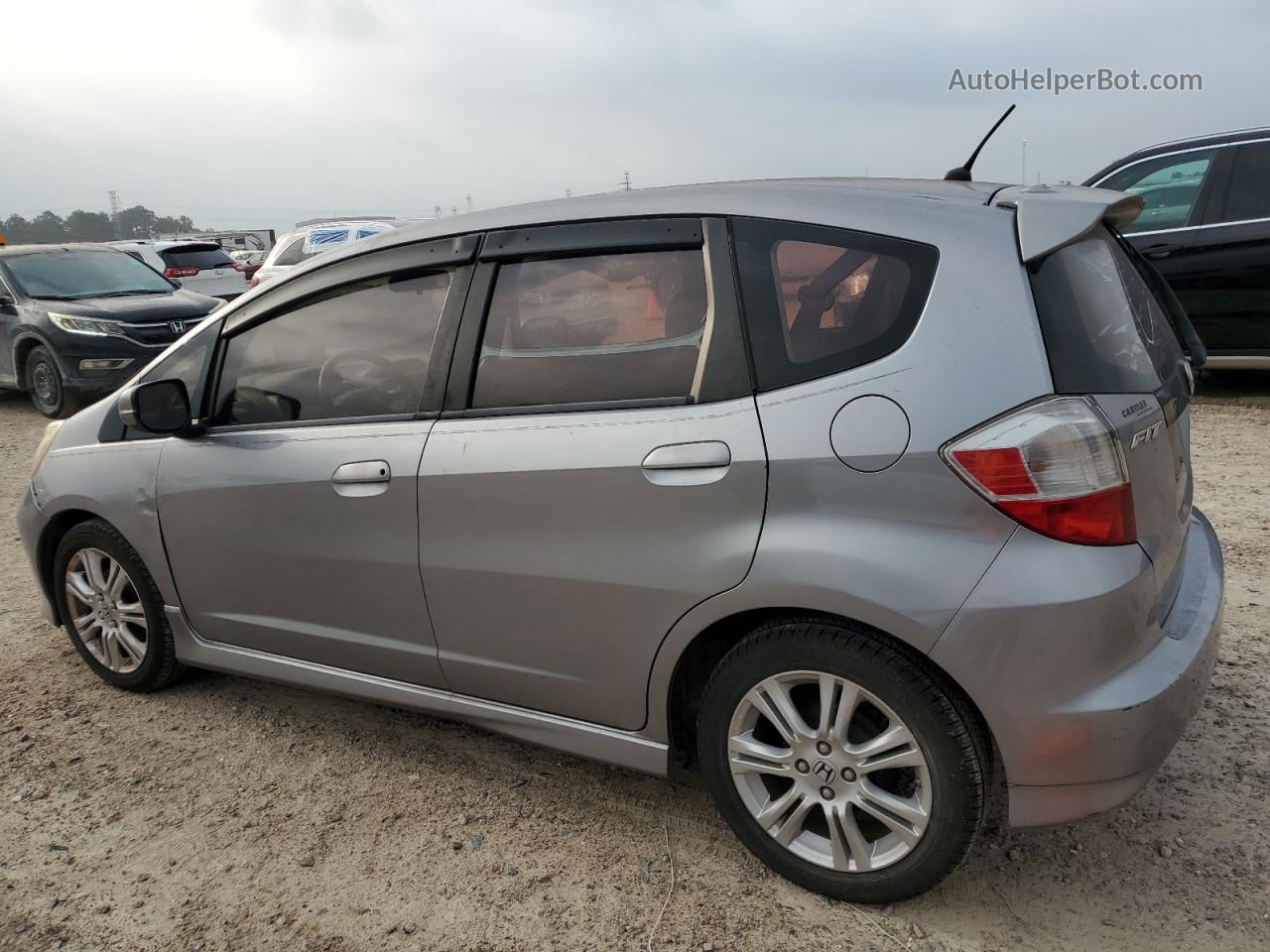 2009 Honda Fit Sport Silver vin: JHMGE87469S059089