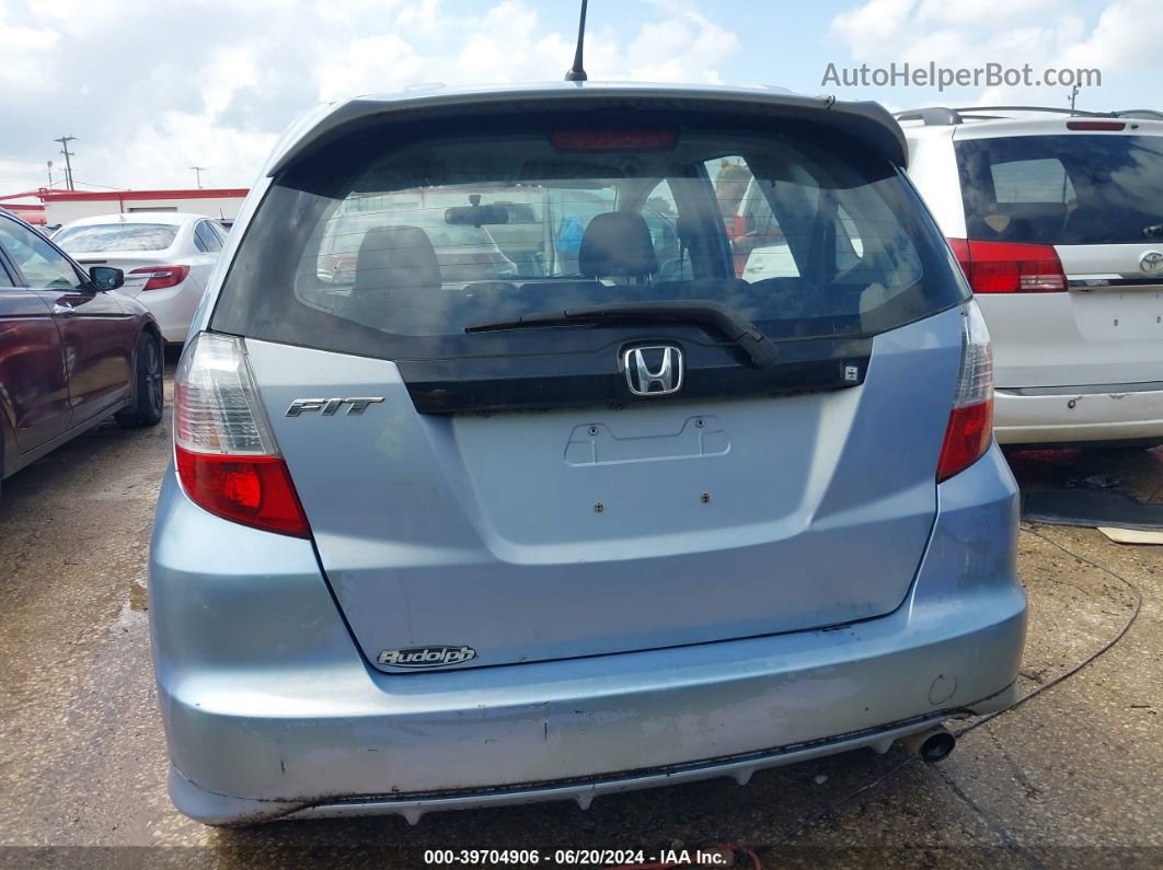 2009 Honda Fit Sport Blue vin: JHMGE87479S056234