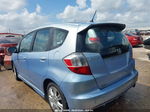 2009 Honda Fit Sport Blue vin: JHMGE87479S056234