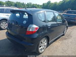 2009 Honda Fit Sport Black vin: JHMGE87489S025140