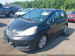 2009 Honda Fit Sport Black vin: JHMGE87489S025140