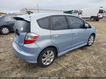 2009 Honda Fit Sport Blue vin: JHMGE874X9S058804