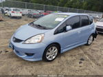 2009 Honda Fit Sport Blue vin: JHMGE874X9S058804