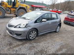 2009 Honda Fit Sport Silver vin: JHMGE874X9S065641