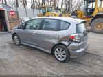 2009 Honda Fit Sport Silver vin: JHMGE874X9S065641