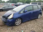 2009 Honda Fit Sport Blue vin: JHMGE87619S021111