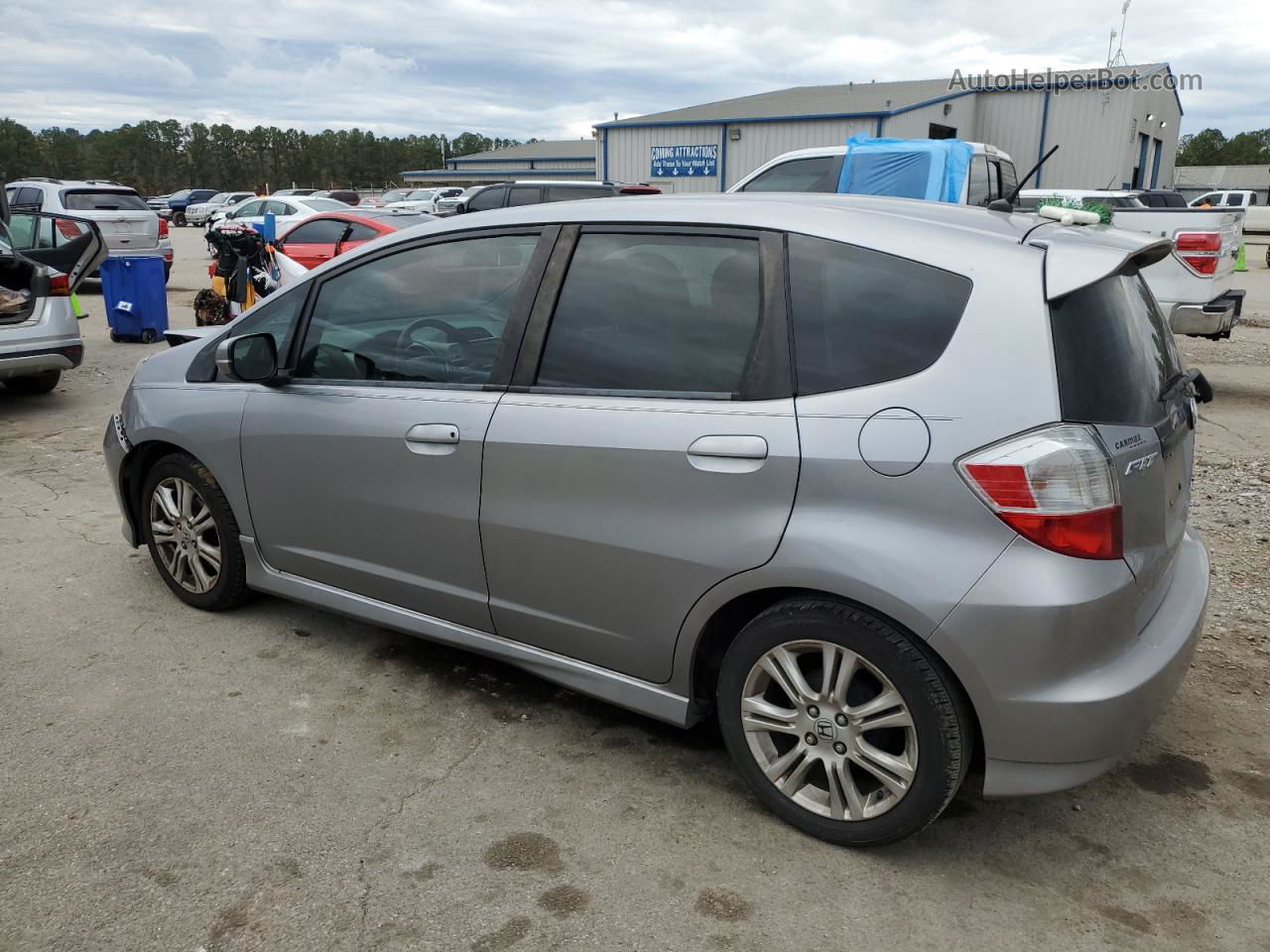 2009 Honda Fit Sport Silver vin: JHMGE87679S003647