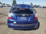 2009 Honda Fit  Blue vin: JHMGE88209S014856