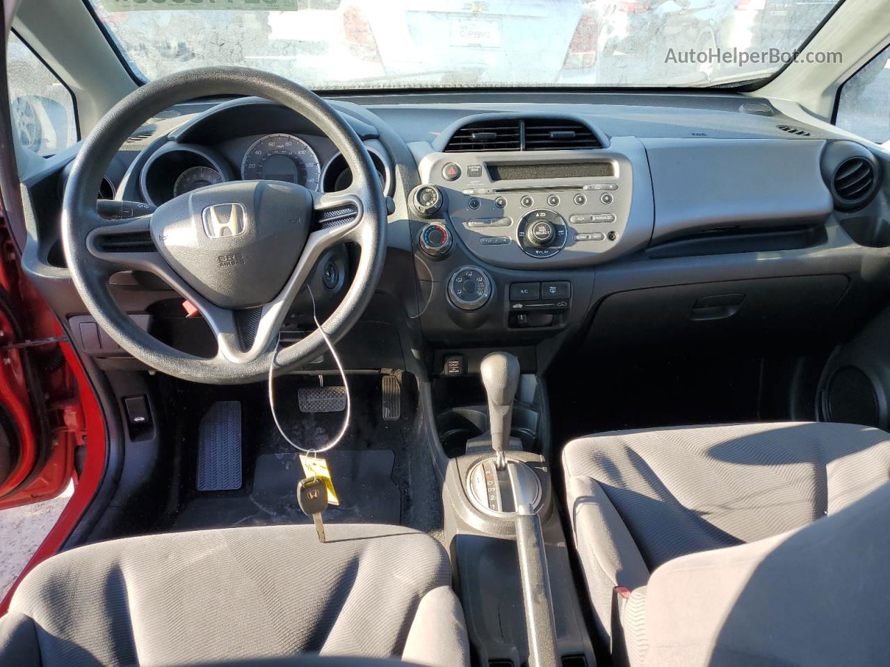 2009 Honda Fit  Красный vin: JHMGE88219C003021