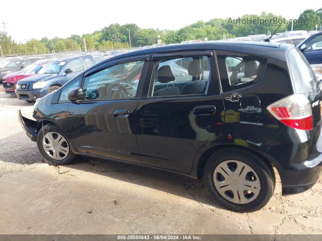 2009 Honda Fit   Black vin: JHMGE88219C006825