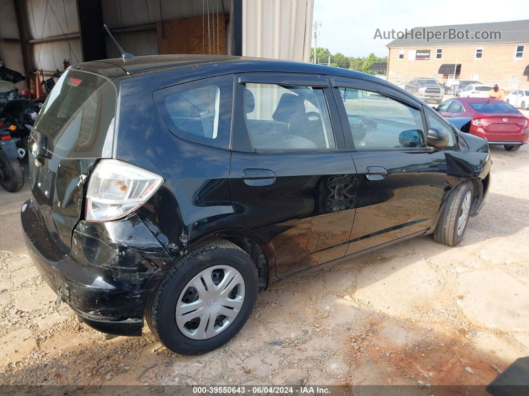 2009 Honda Fit   Black vin: JHMGE88219C006825