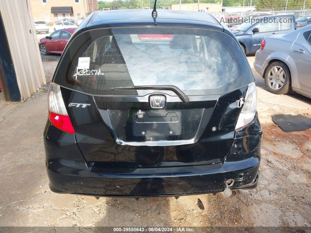 2009 Honda Fit   Black vin: JHMGE88219C006825