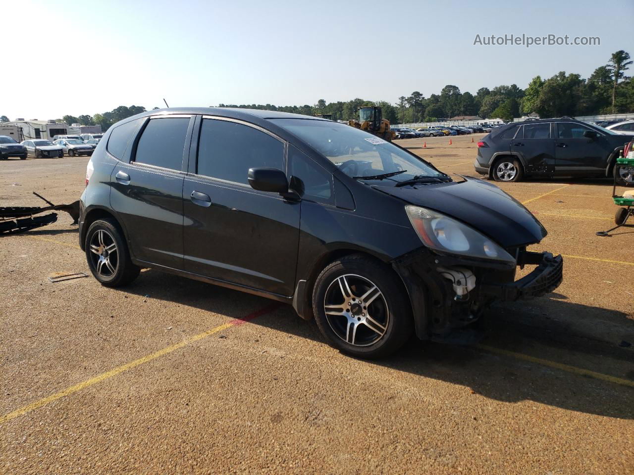 2009 Honda Fit  Black vin: JHMGE88219S002022