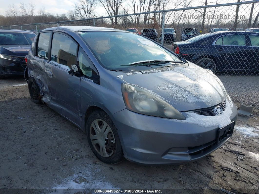 2009 Honda Fit   Gray vin: JHMGE88219S019001