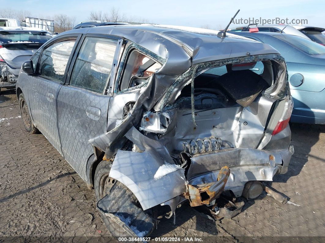 2009 Honda Fit   Серый vin: JHMGE88219S019001