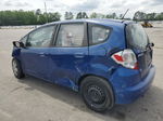 2009 Honda Fit  Blue vin: JHMGE88229S014857