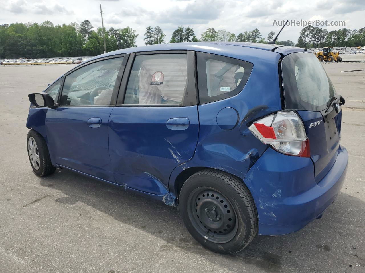 2009 Honda Fit  Синий vin: JHMGE88229S014857