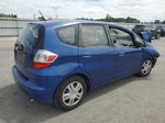 2009 Honda Fit  Синий vin: JHMGE88229S014857