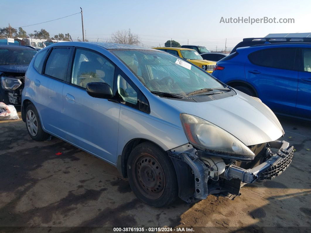 2009 Honda Fit   Light Blue vin: JHMGE88229S057160