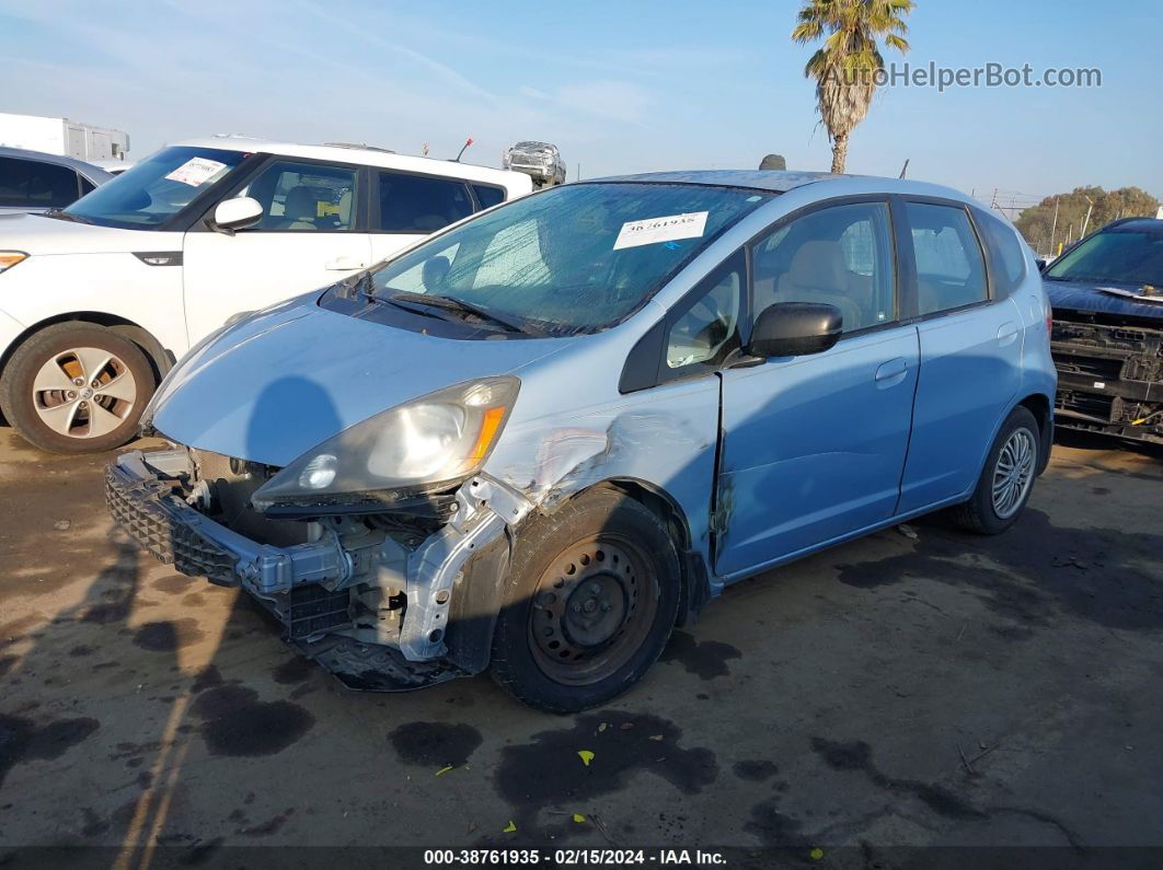 2009 Honda Fit   Light Blue vin: JHMGE88229S057160