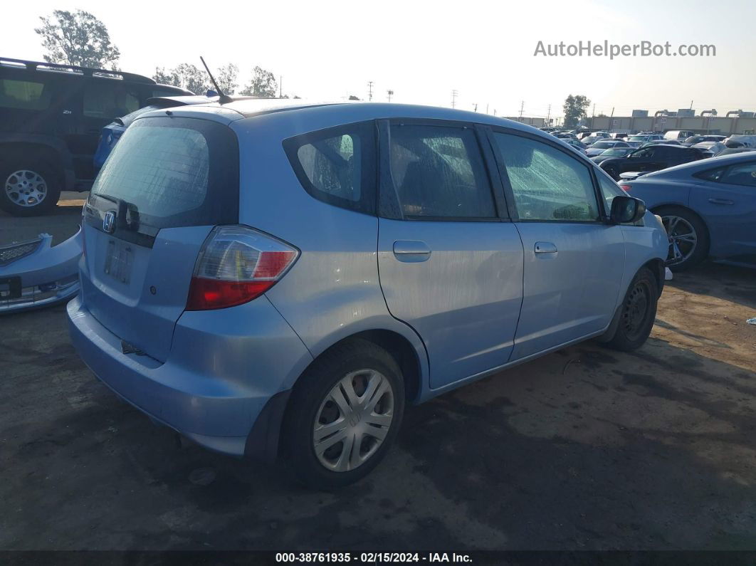 2009 Honda Fit   Light Blue vin: JHMGE88229S057160