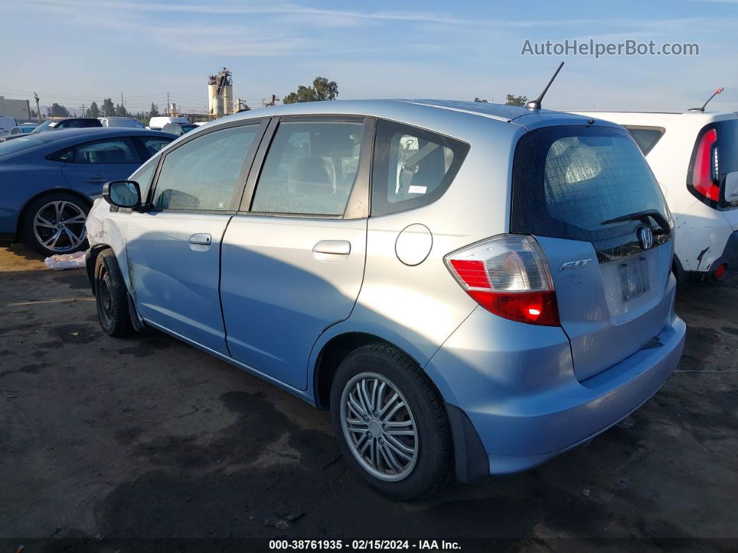 2009 Honda Fit   Light Blue vin: JHMGE88229S057160