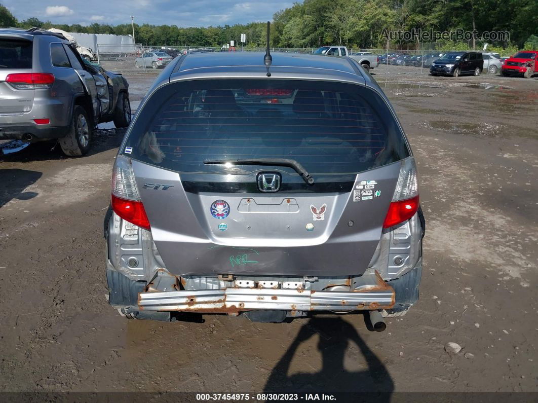 2009 Honda Fit Серебряный vin: JHMGE88239S000272