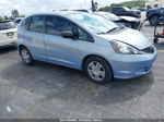 2009 Honda Fit Light Blue vin: JHMGE88239S065574