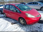 2009 Honda Fit   Red vin: JHMGE88249S064076