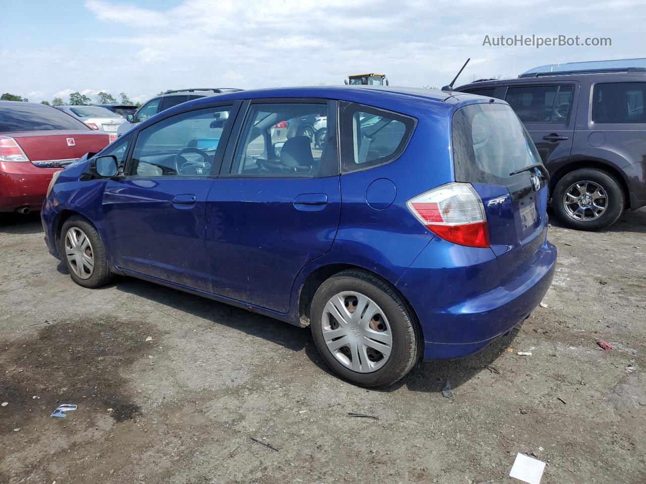 2009 Honda Fit  Blue vin: JHMGE88249S072842