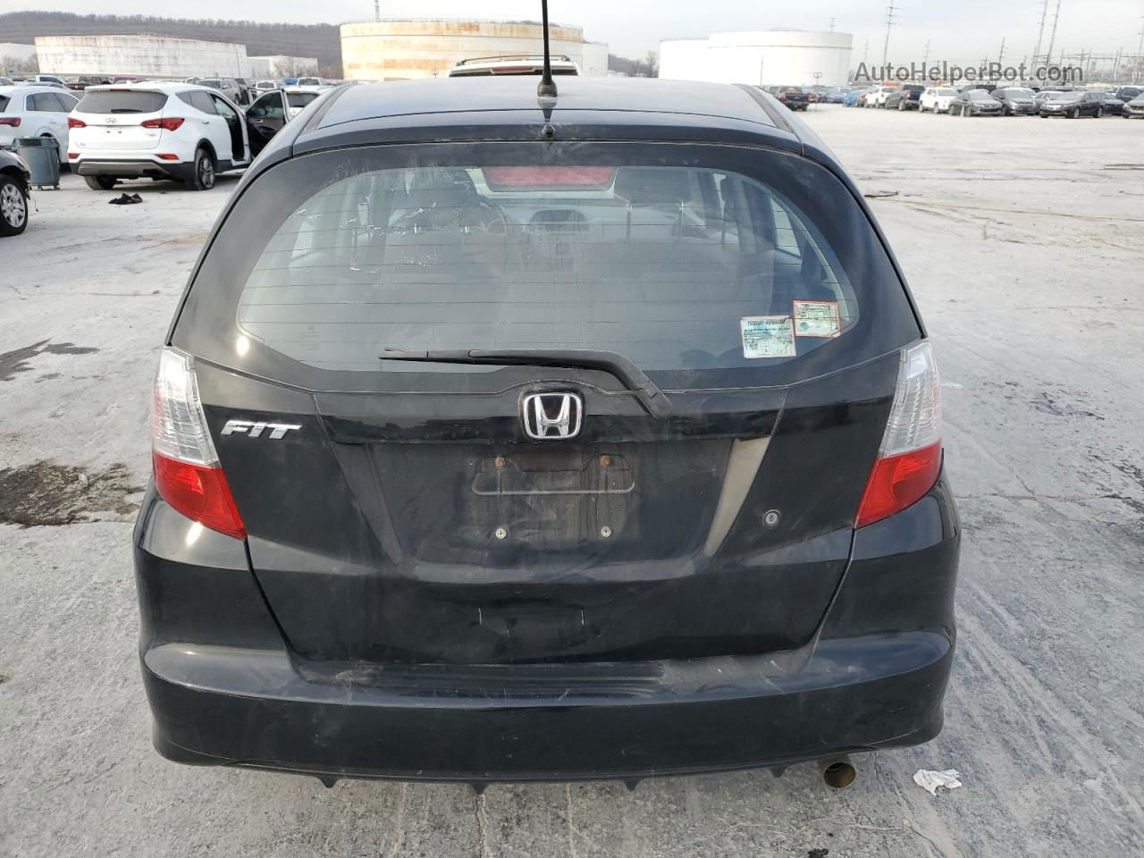 2009 Honda Fit  Black vin: JHMGE88259S053412