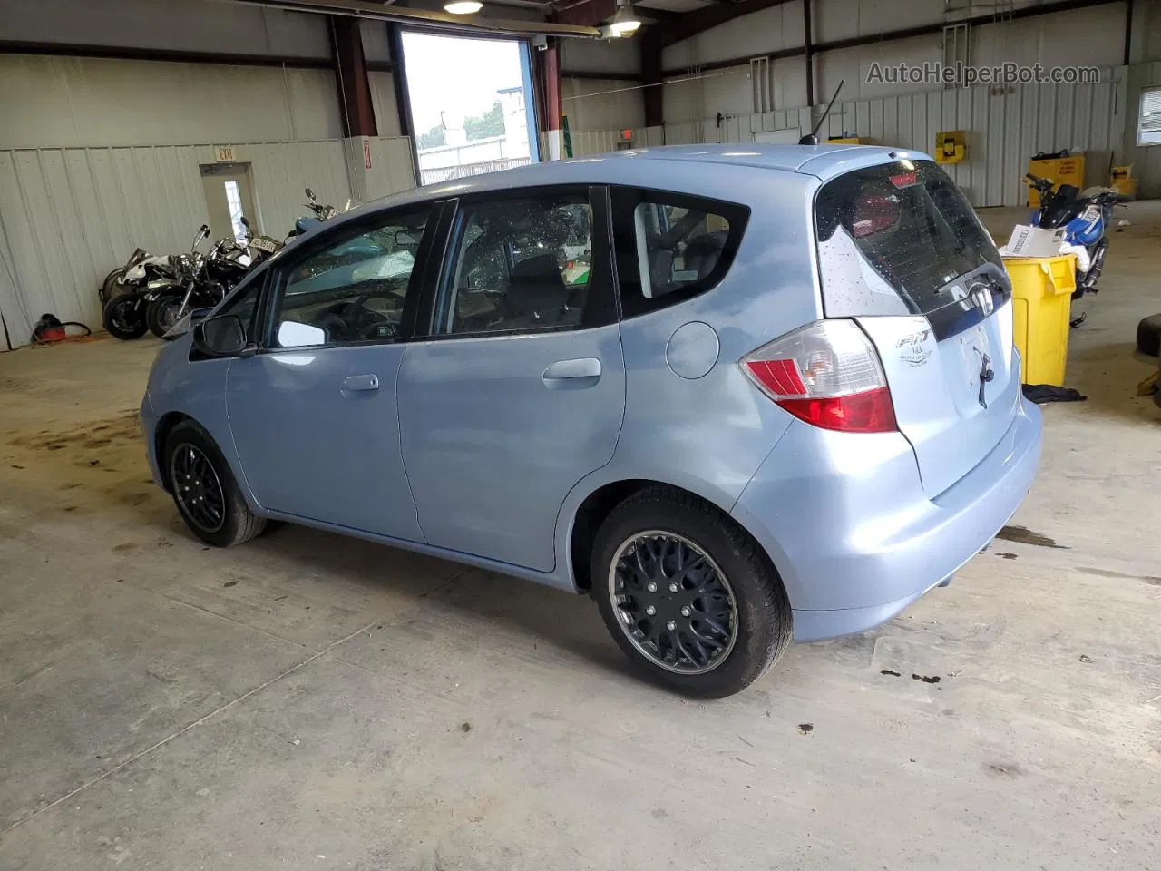 2009 Honda Fit  Blue vin: JHMGE88279S057137