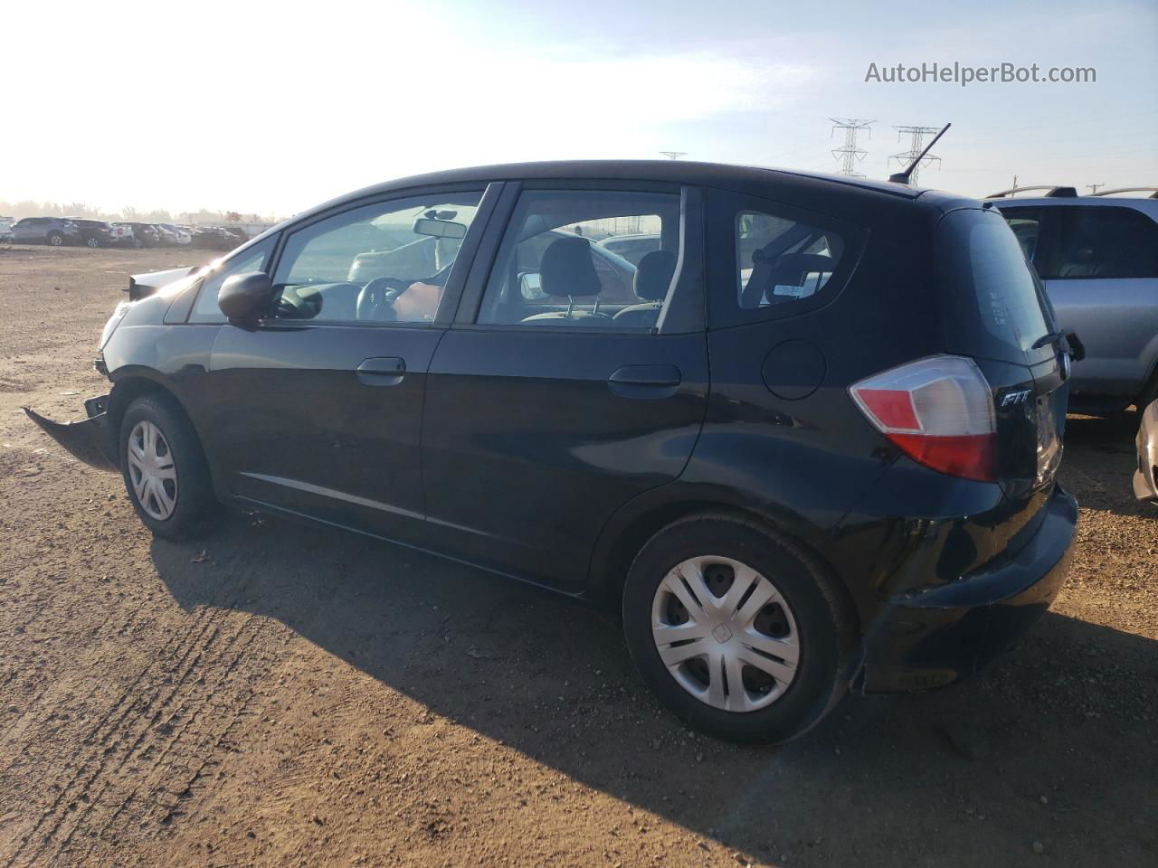 2009 Honda Fit  Black vin: JHMGE88289S001675