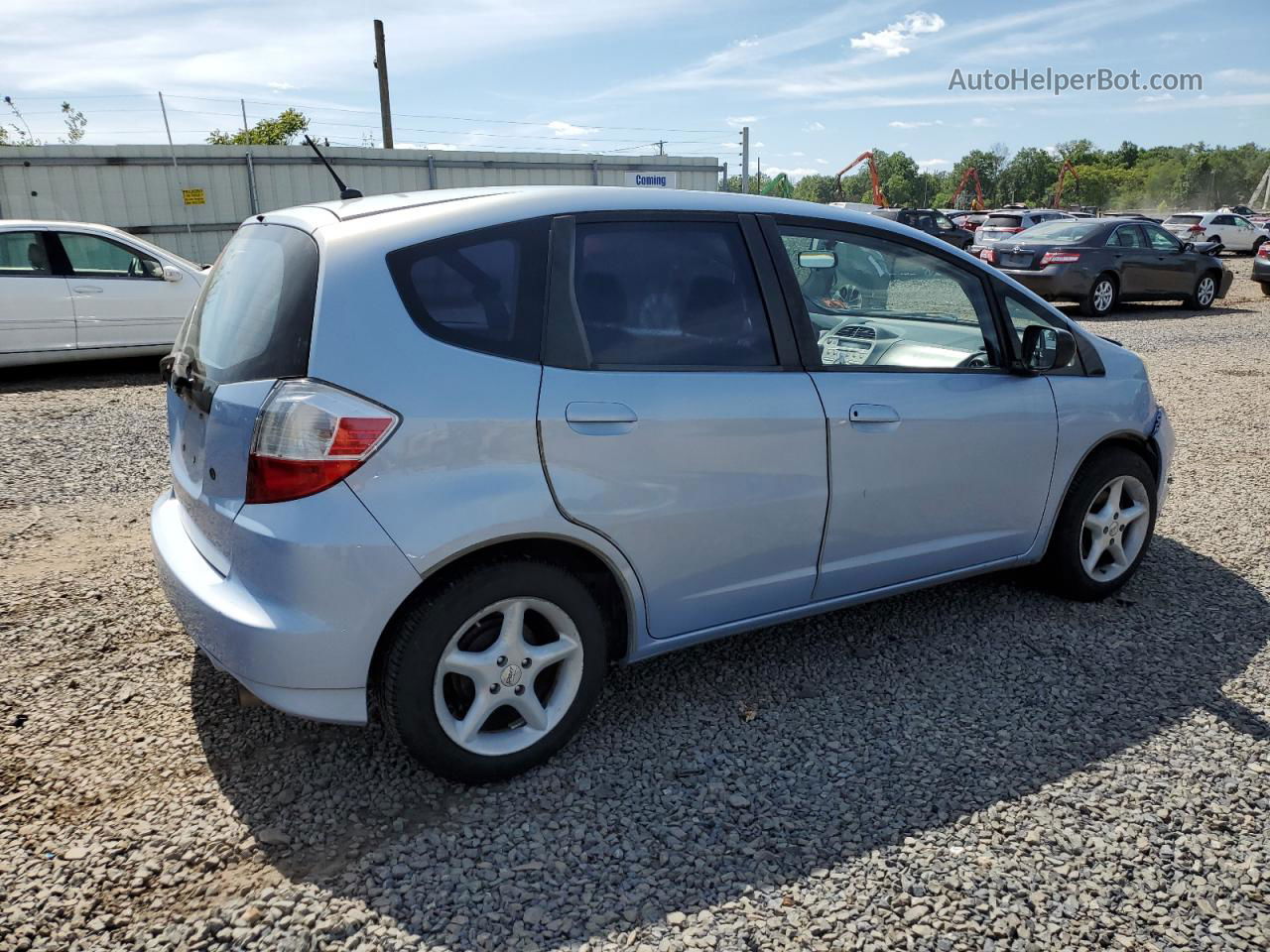 2009 Honda Fit  Blue vin: JHMGE88289S024504