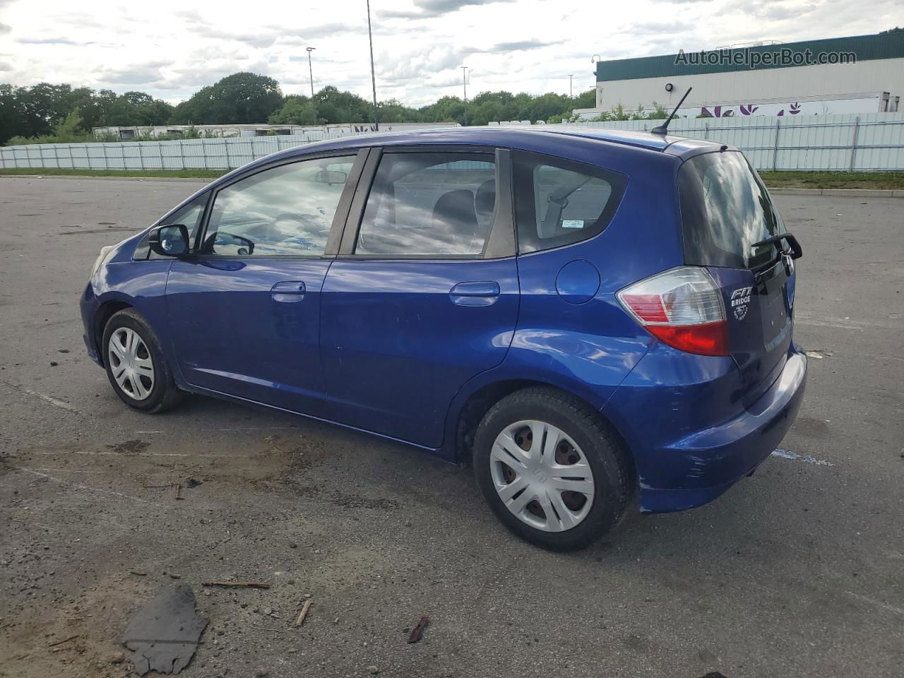 2009 Honda Fit  Синий vin: JHMGE88299S047547