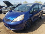 2009 Honda Fit  Синий vin: JHMGE88299S056605