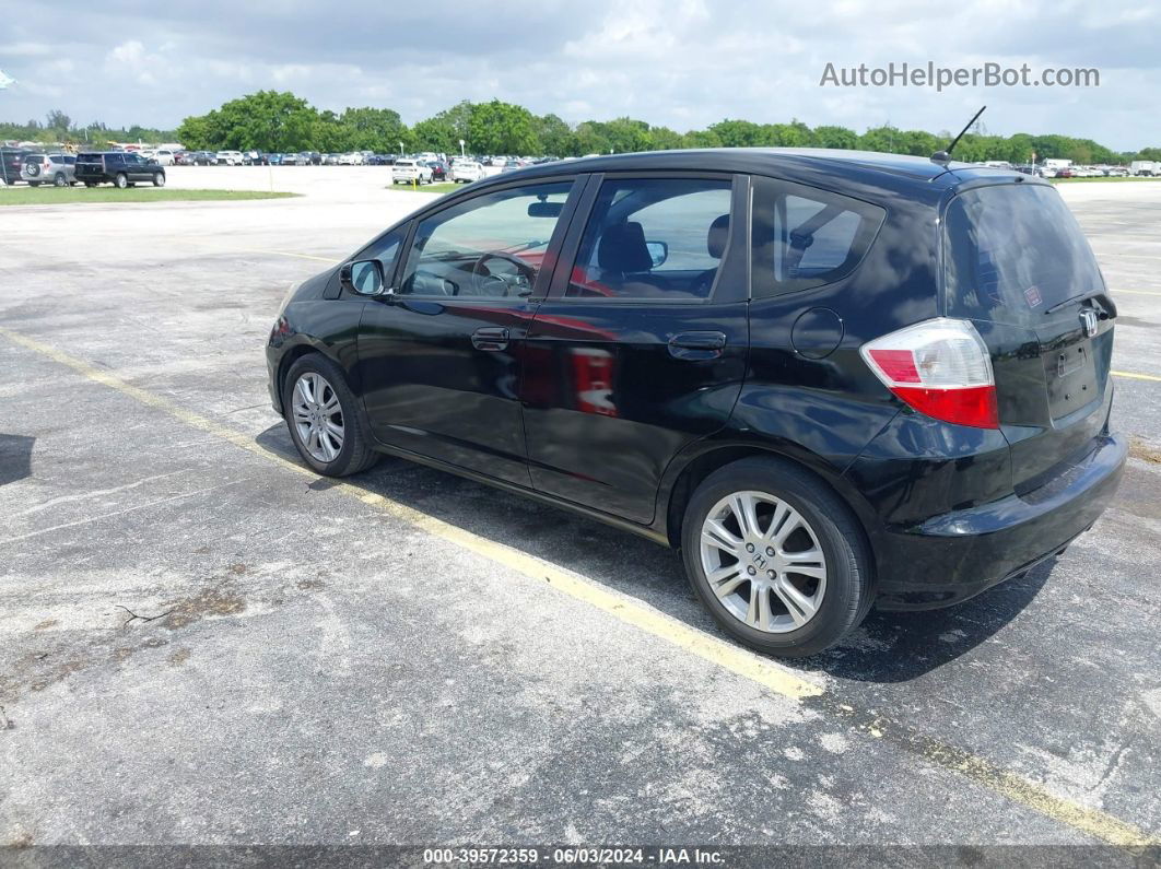 2009 Honda Fit   Black vin: JHMGE882X9C004684