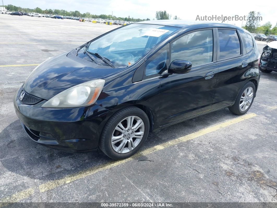 2009 Honda Fit   Black vin: JHMGE882X9C004684