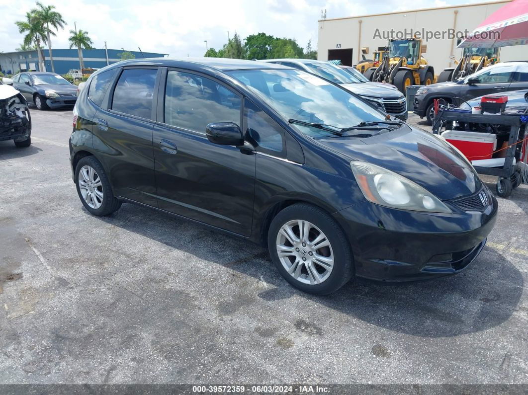 2009 Honda Fit   Black vin: JHMGE882X9C004684