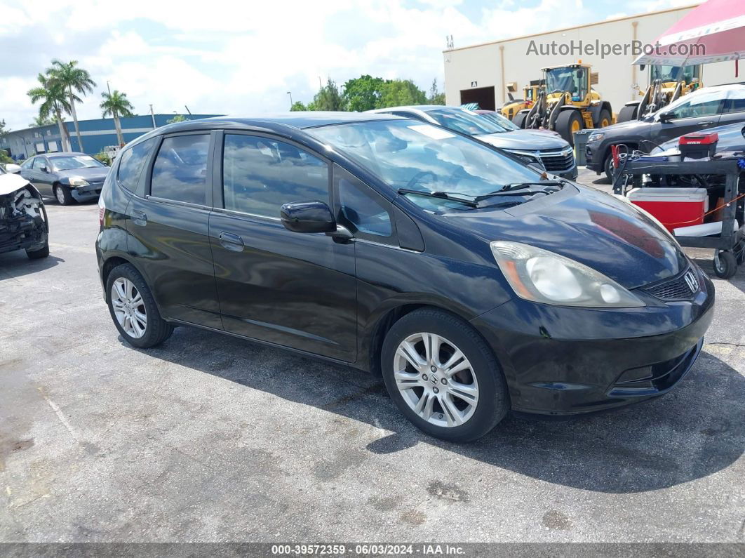 2009 Honda Fit   Black vin: JHMGE882X9C004684