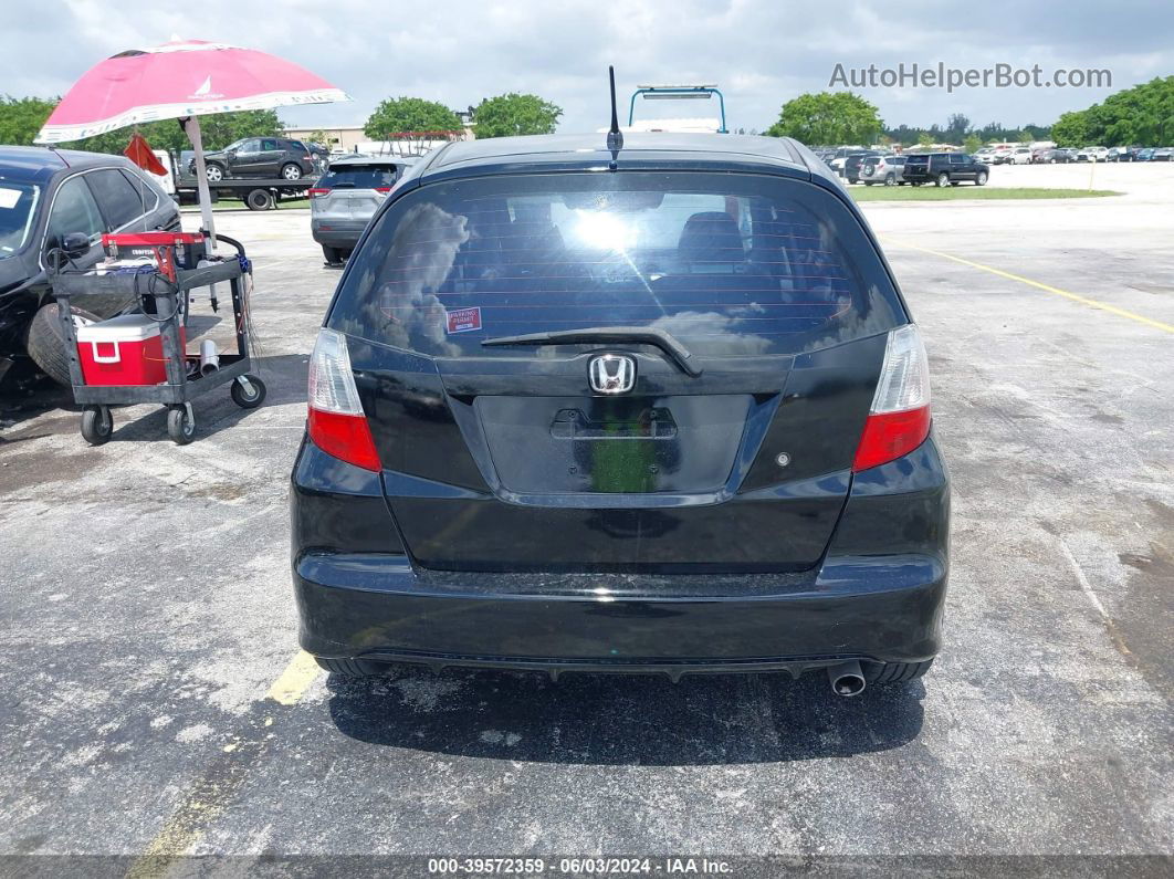 2009 Honda Fit   Black vin: JHMGE882X9C004684