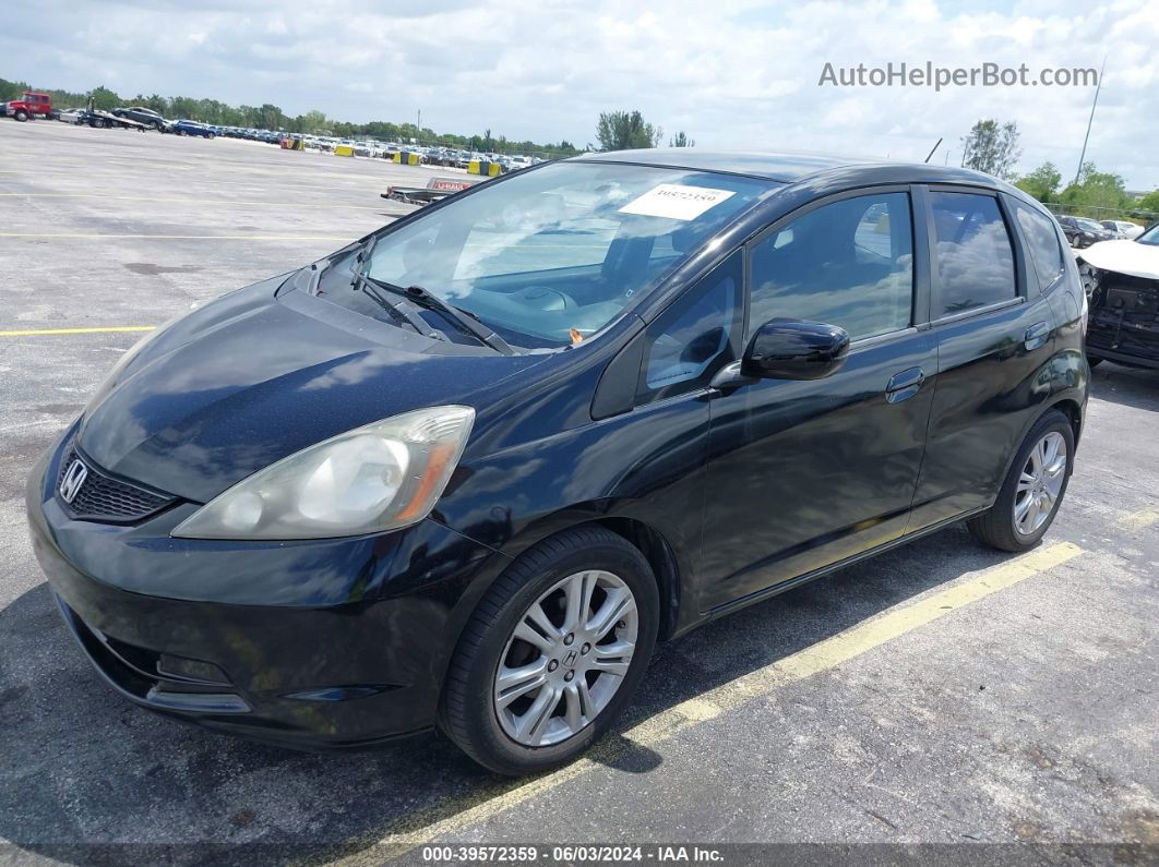 2009 Honda Fit   Black vin: JHMGE882X9C004684