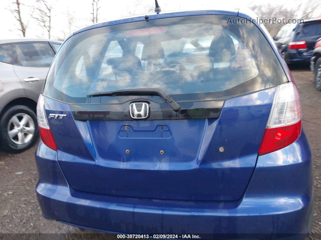 2009 Honda Fit   Blue vin: JHMGE882X9S062364