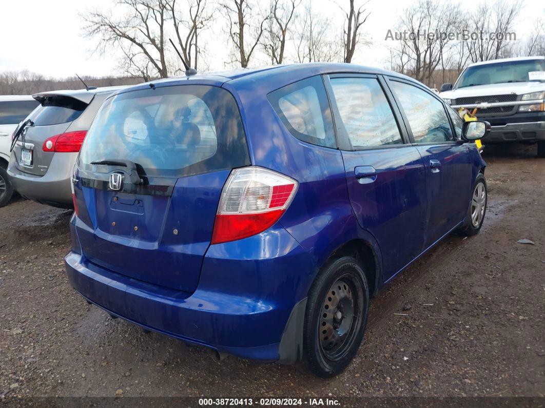 2009 Honda Fit   Blue vin: JHMGE882X9S062364