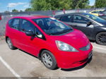 2009 Honda Fit   Red vin: JHMGE882X9S072618