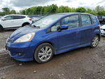 2009 Honda Fit Sport Blue vin: JHMGE88409C000919